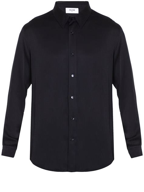 celine shirt zwart|celine blouses 24s.